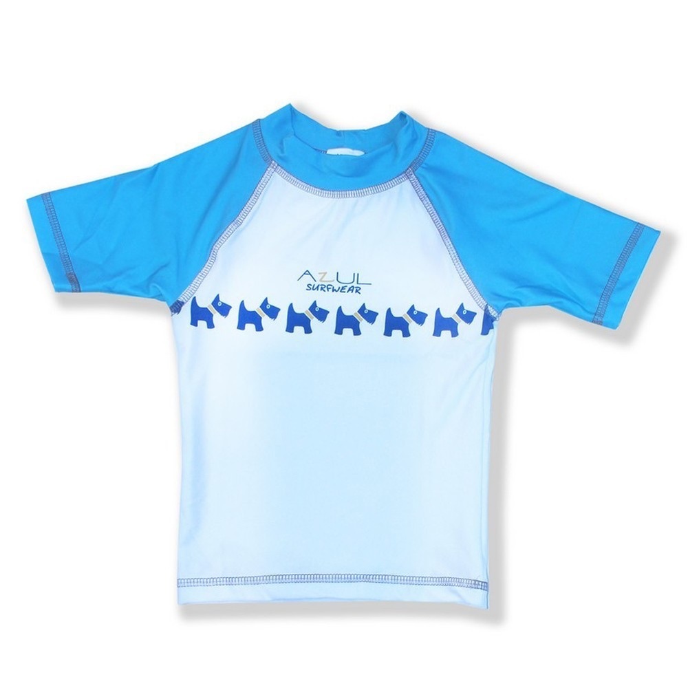 NWT Azul swimwear puppies rash guard 18 mos